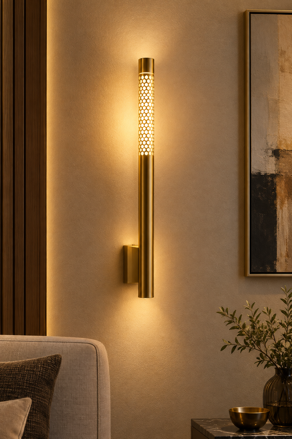 Aurelia Honeycomb Wall Light