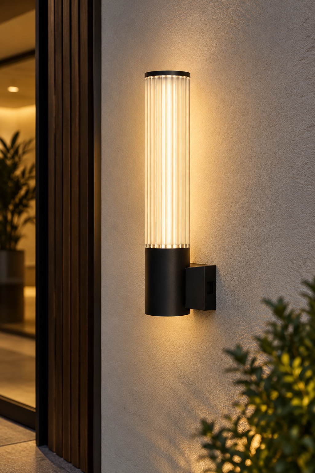 Striata Ribbed Wall Light
