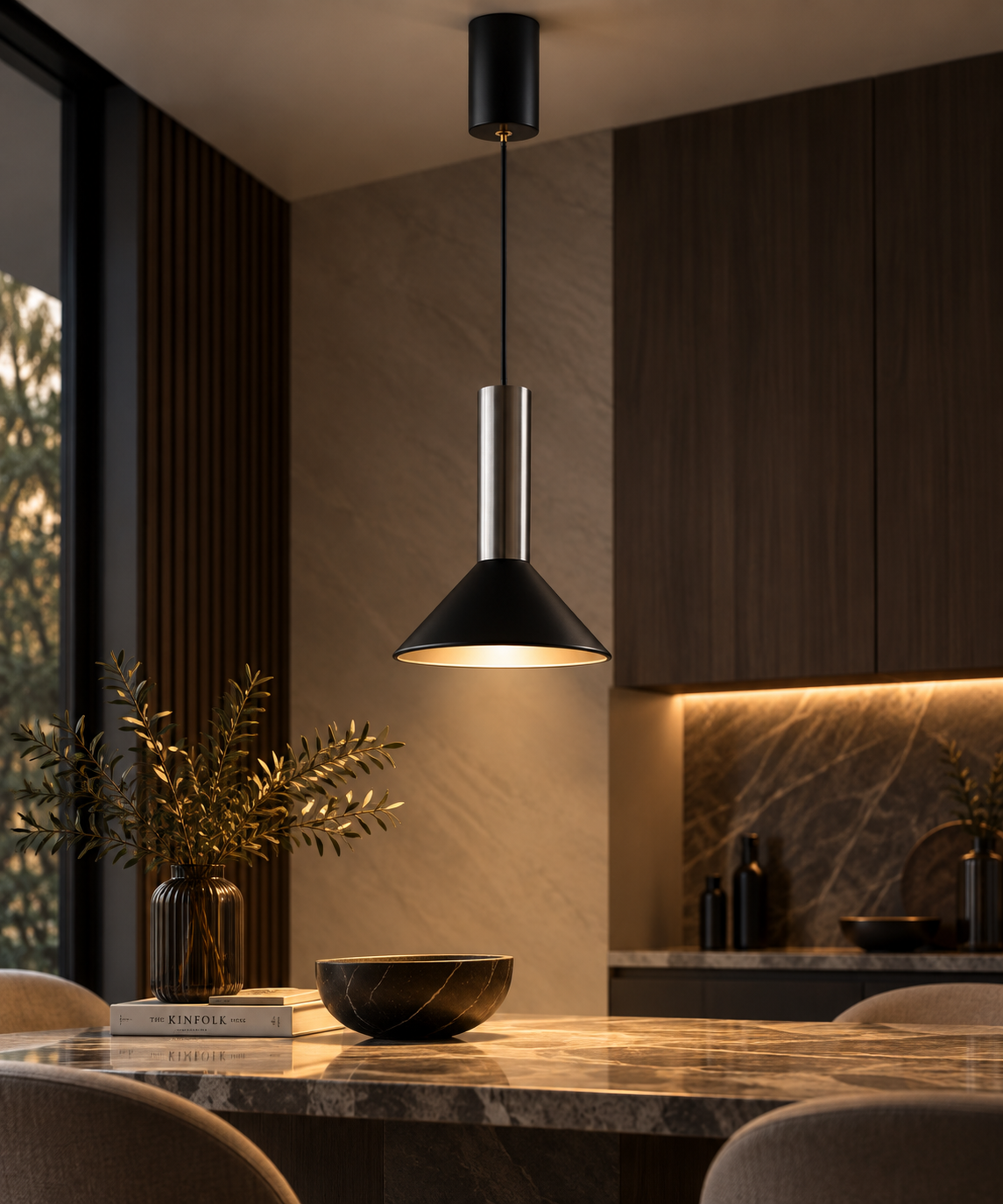 Ardent Cone Pendant