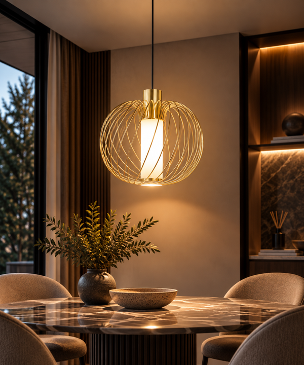 Solara Orb Cage Pendant XH-050-D200