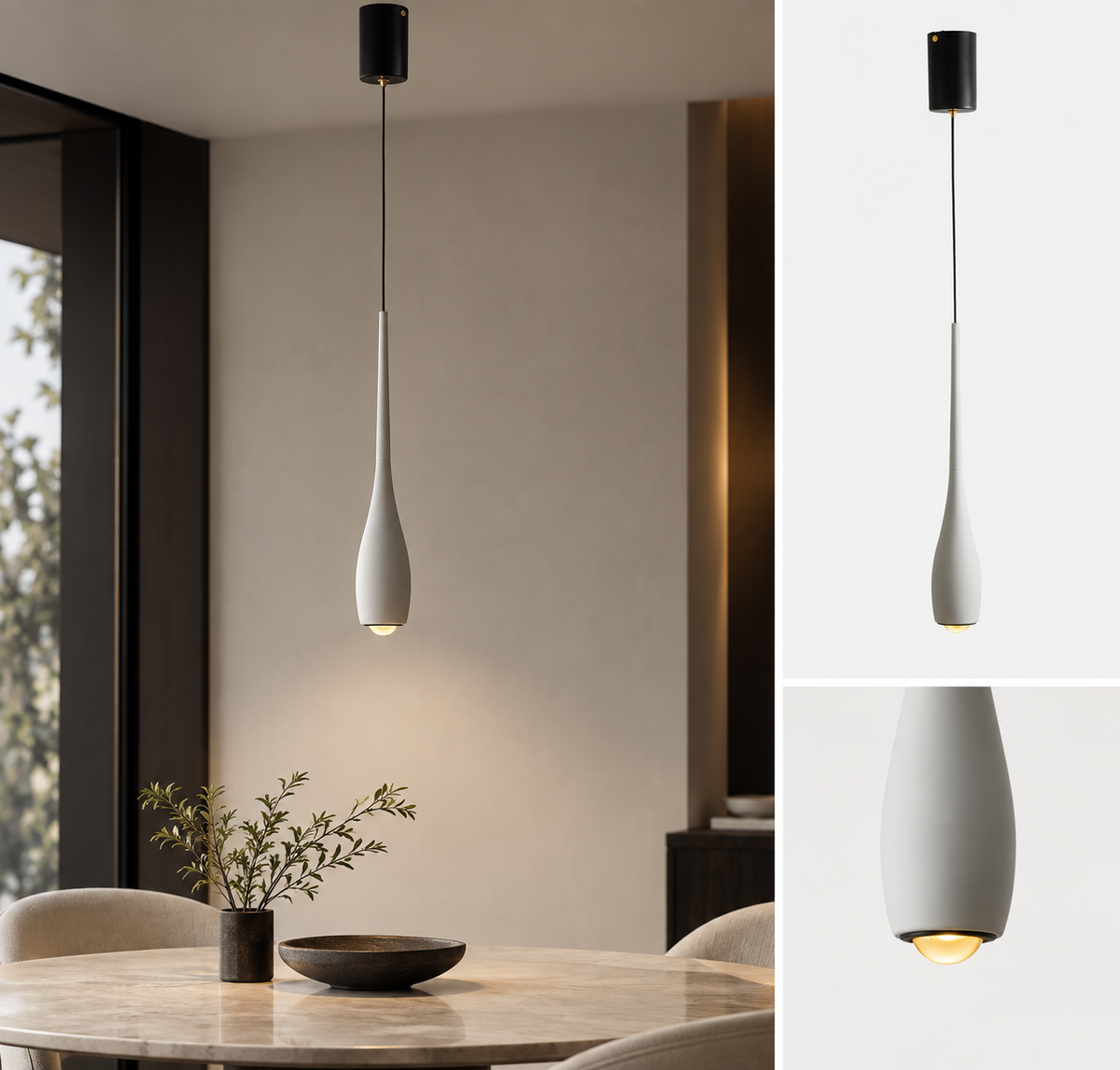 Minimal Drop Pendant Light