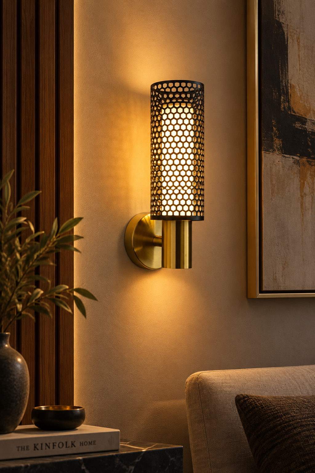 Noctis Honeycomb Wall Sconce